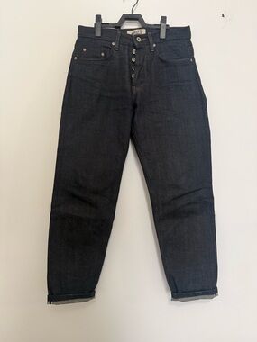 Naked & Famous Denim Men Straight Dark Indigo Jeans